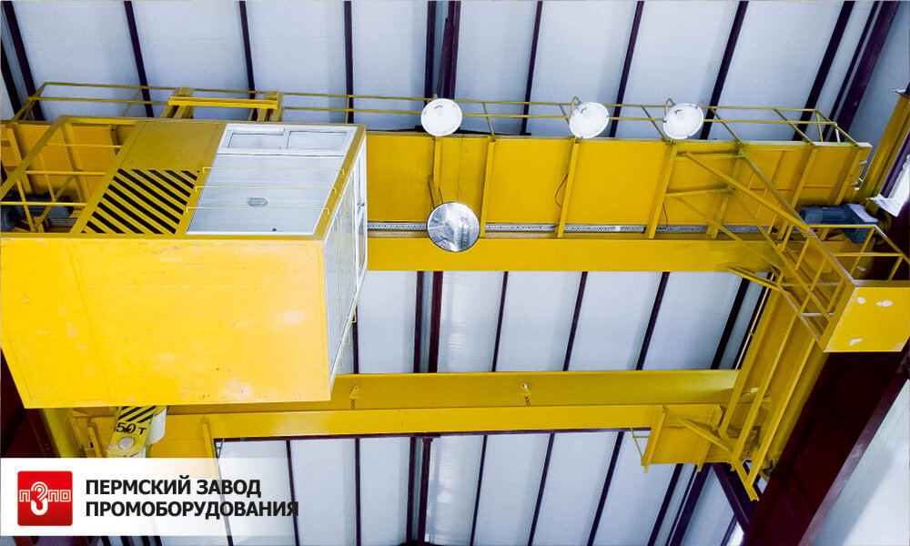 Освещение мостовых кранов